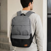 FAMA Grey & Black Backpack