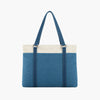 FAMA Blue Multi Pocket Tote Bag